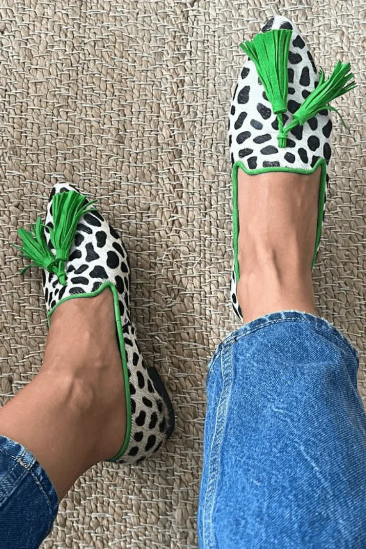 Louise™ | Fringed Moccasins