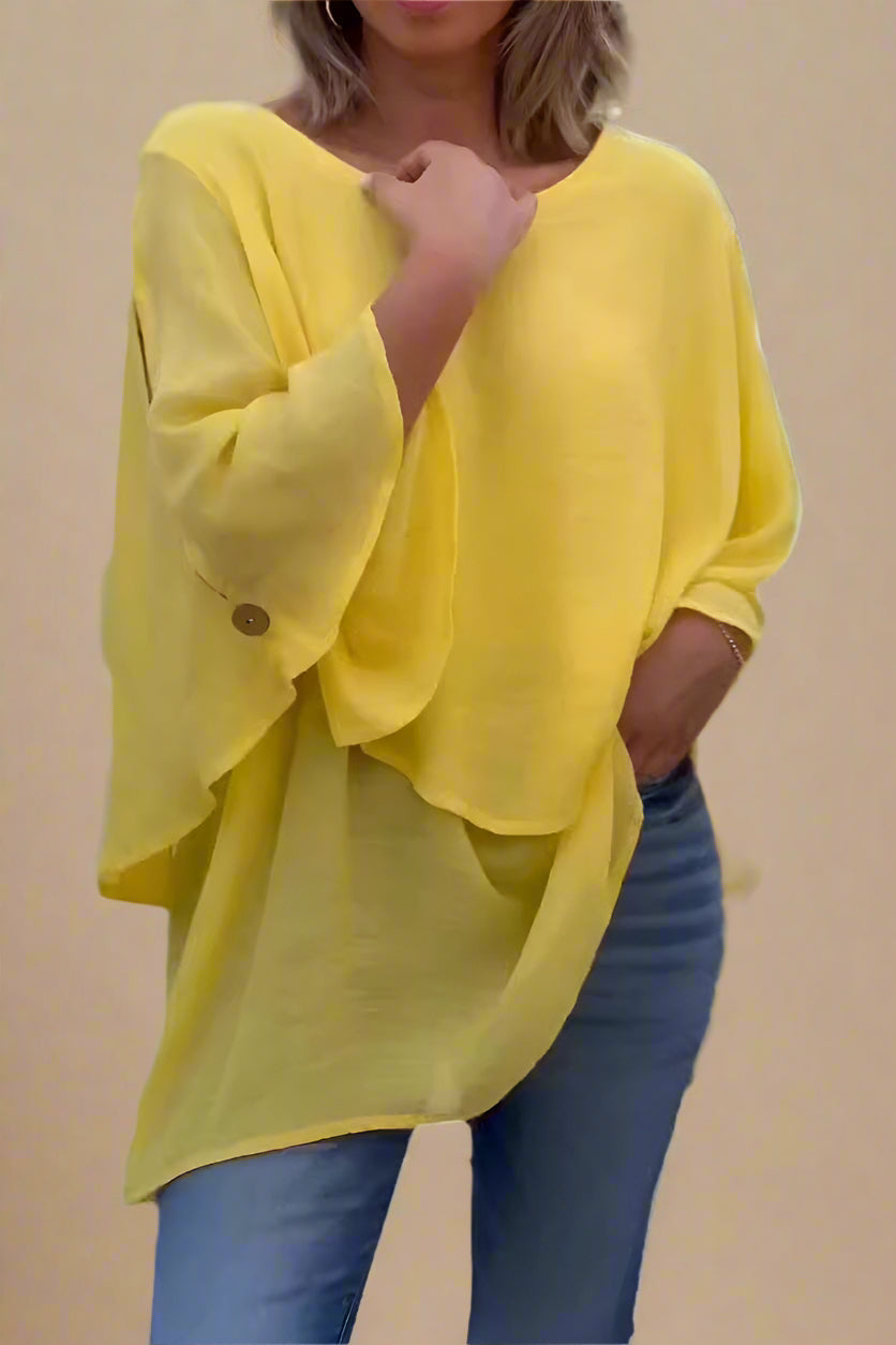 Lumiere | Luftig top med flere lag