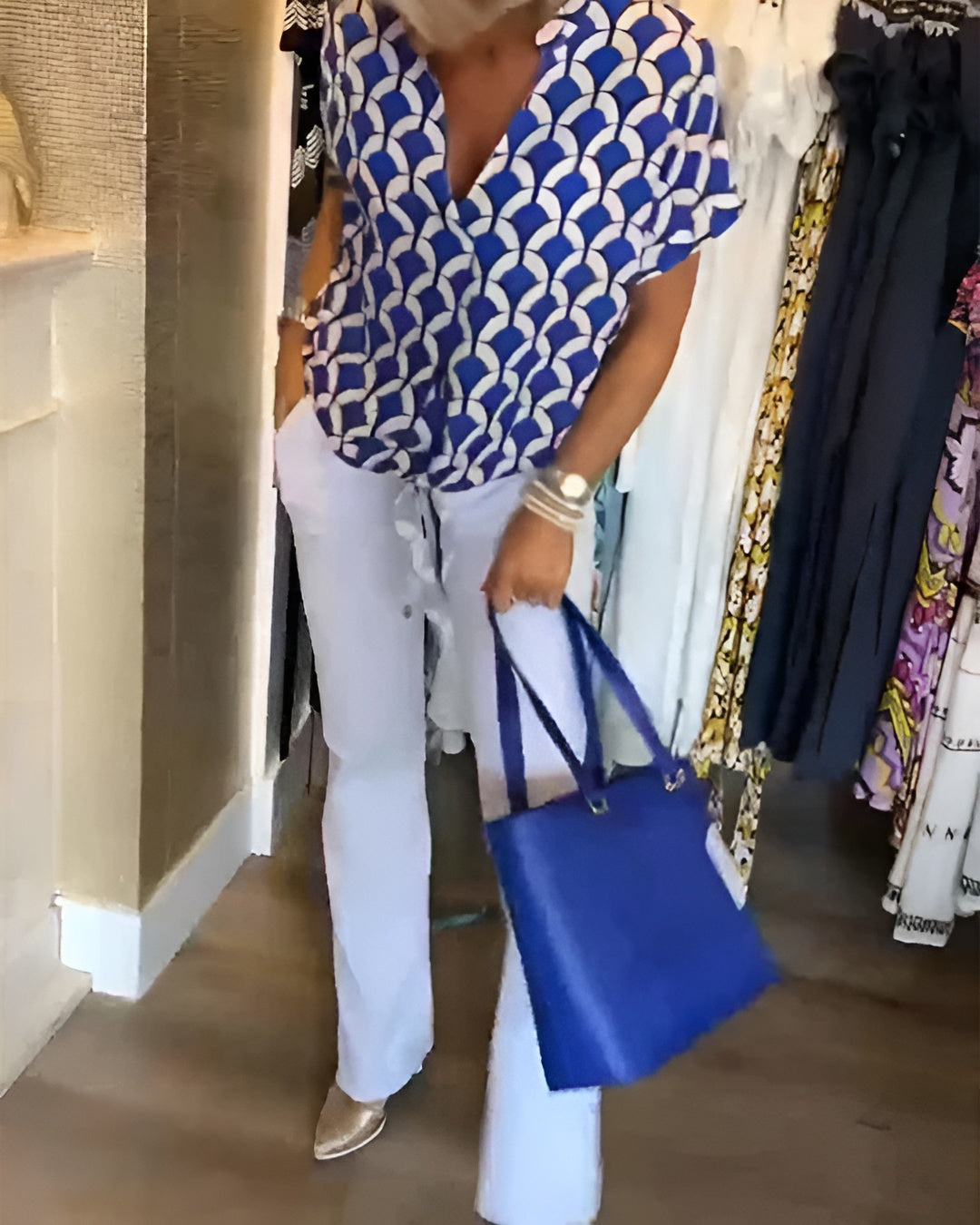 LEONTINE™ BLUSE | Let og elegant – din nye sommerfavorit