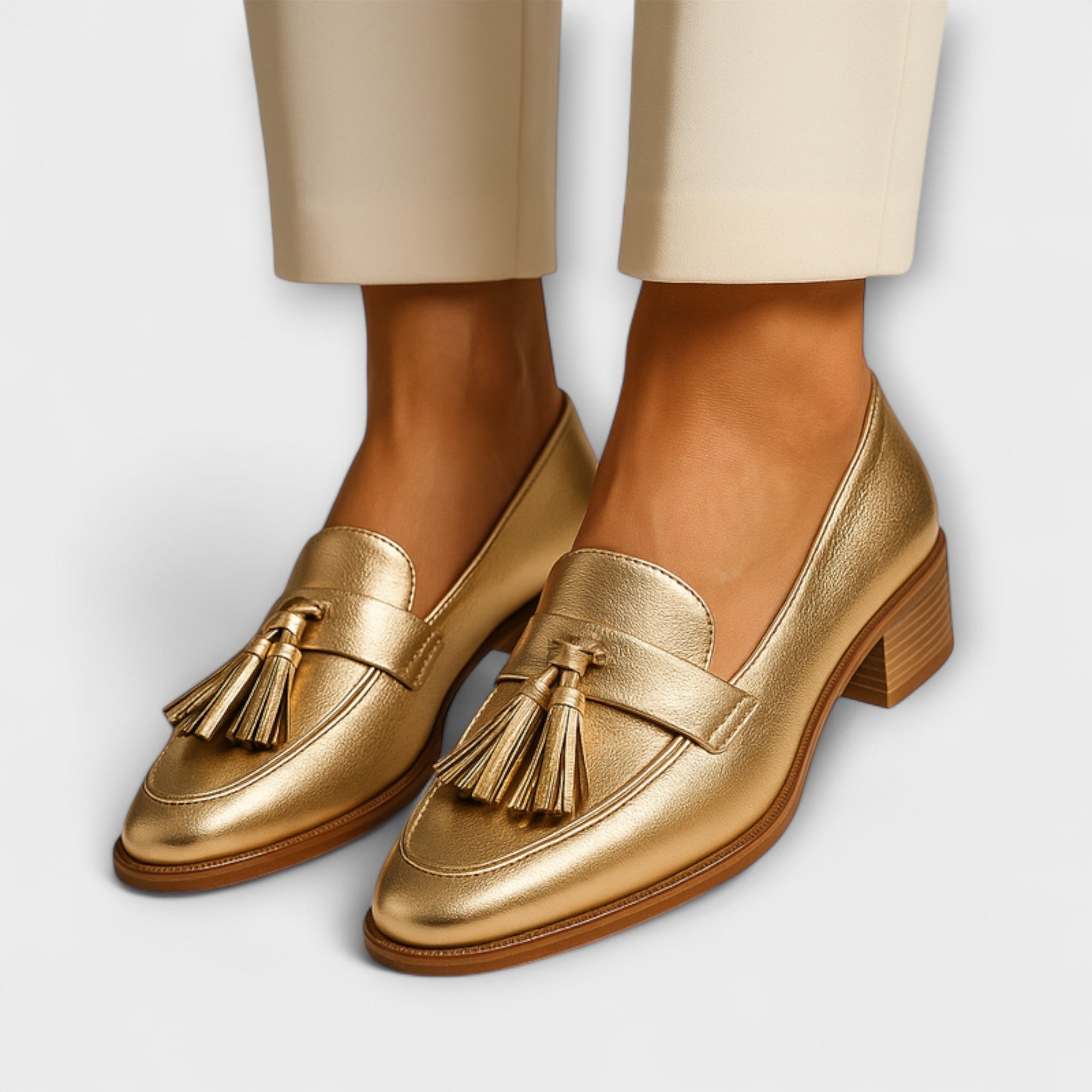 Céleste™ | Golden Moccasins