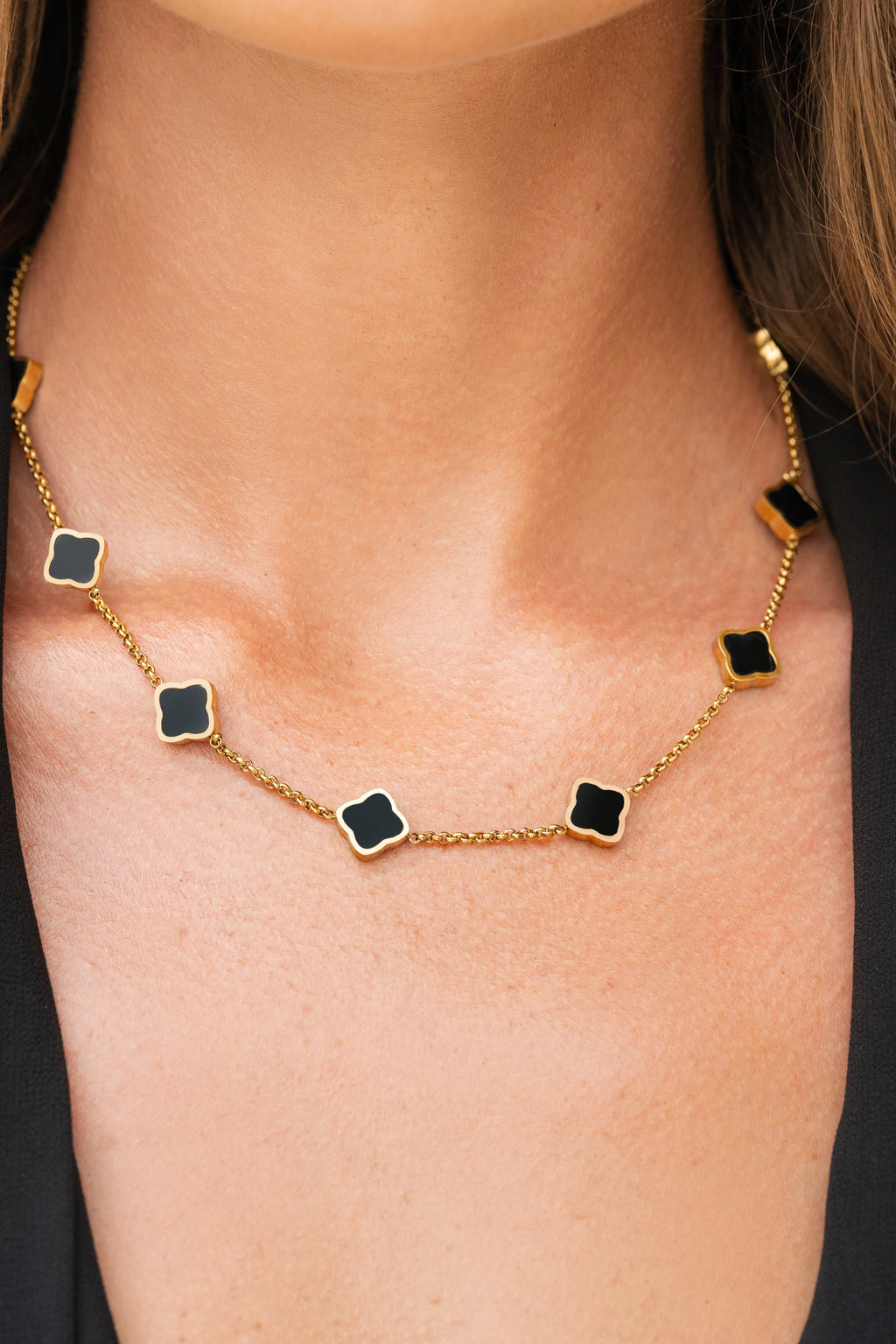 CLOVER Tien Halskæde