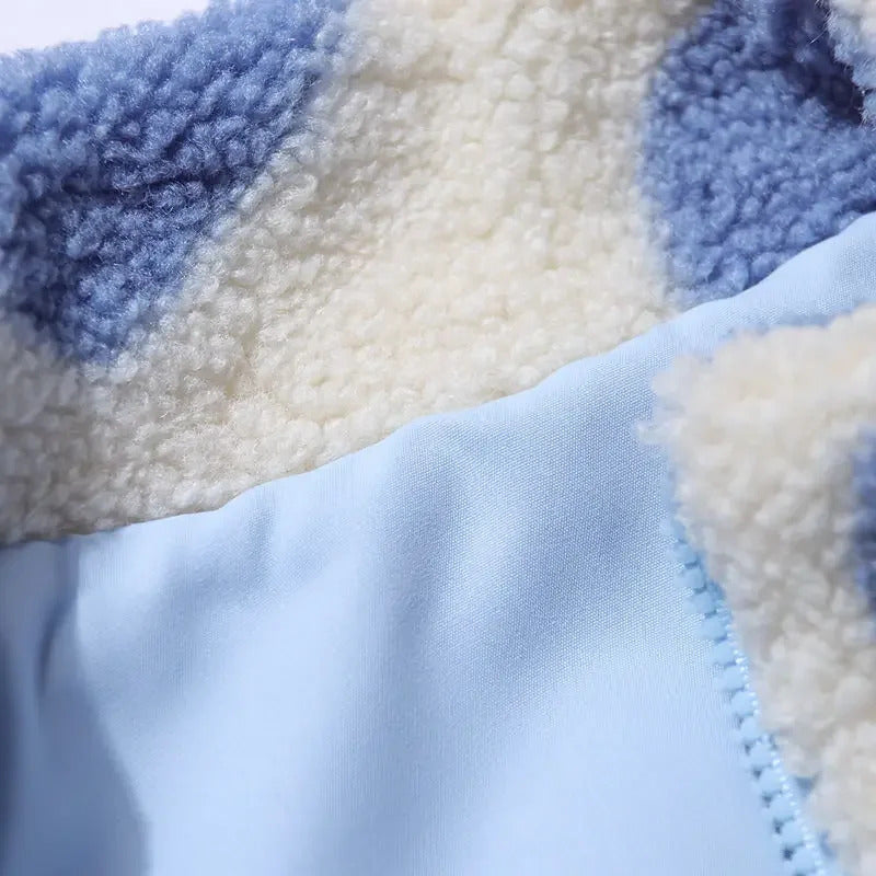 Alma | Vendbar jakke med hjerter