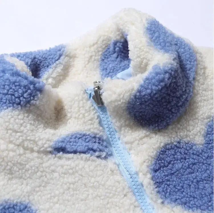 Alma | Vendbar jakke med hjerter