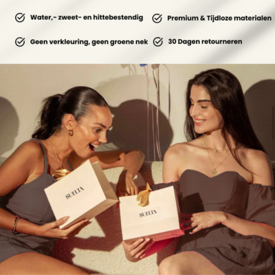 AILA Gouden Diamanten Oorbellen