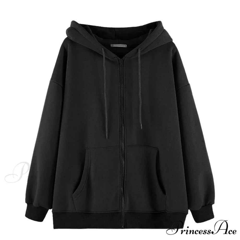 Angel Dark Print Streetwear Hoody Jacket