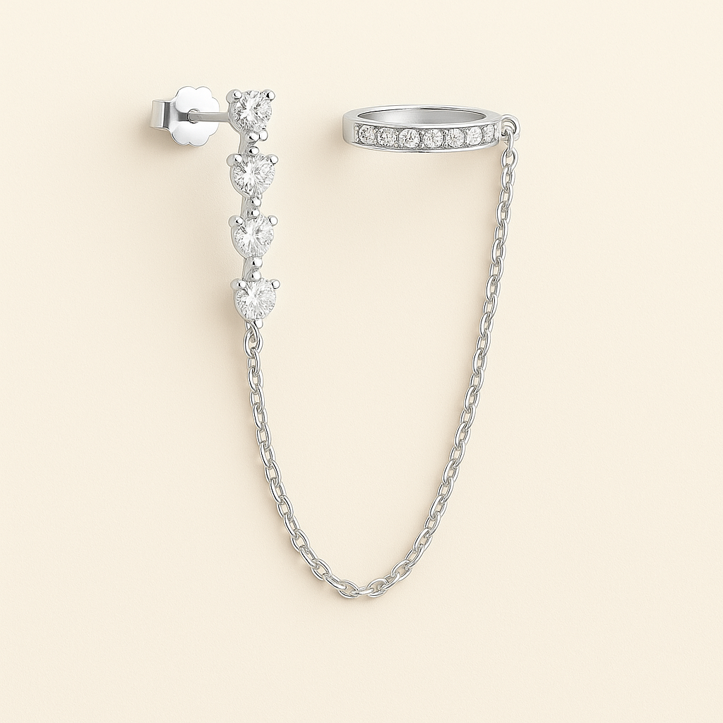 AUDRA Manchet Oorbellen