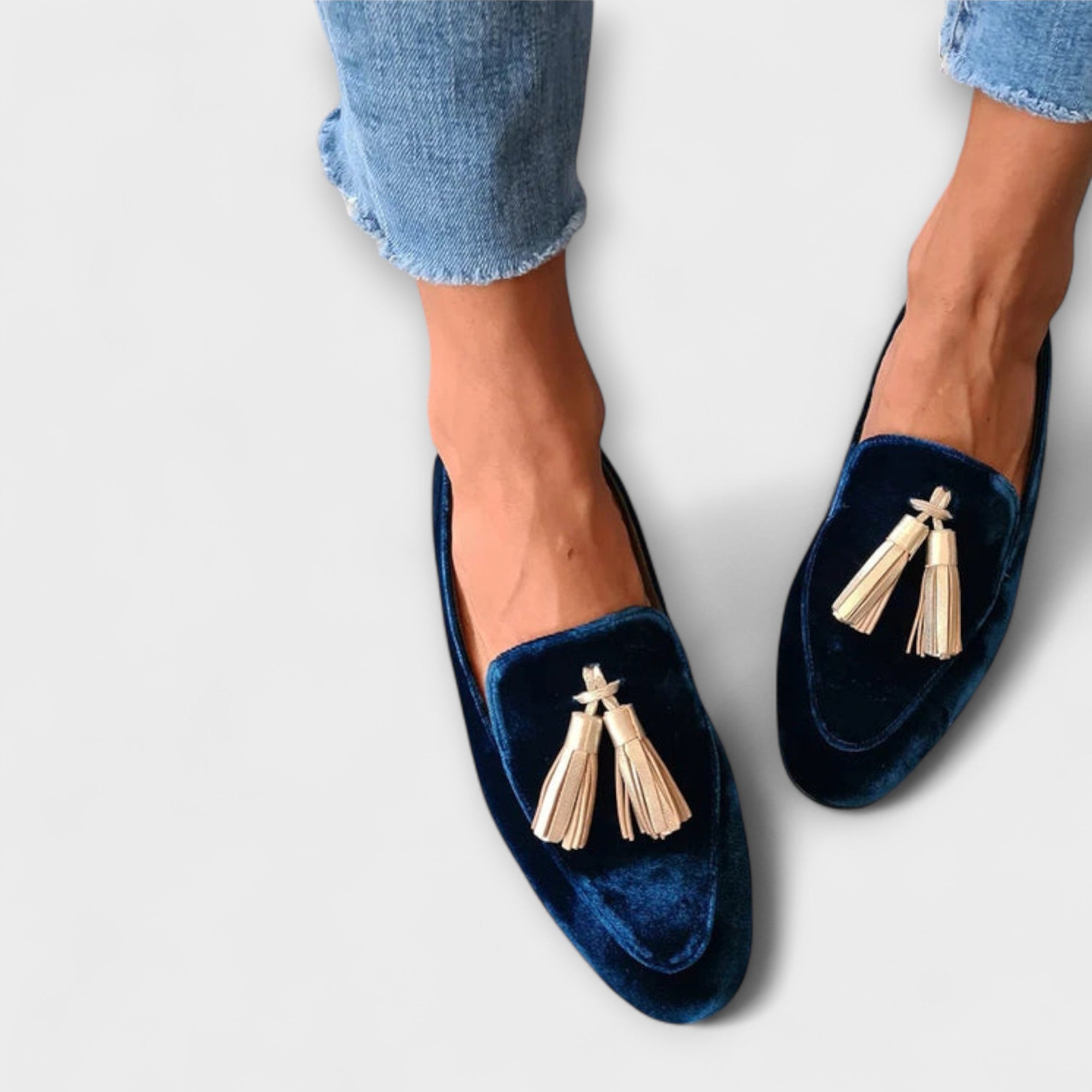 Quinnlyn™ | Retro Fringed Moccasins