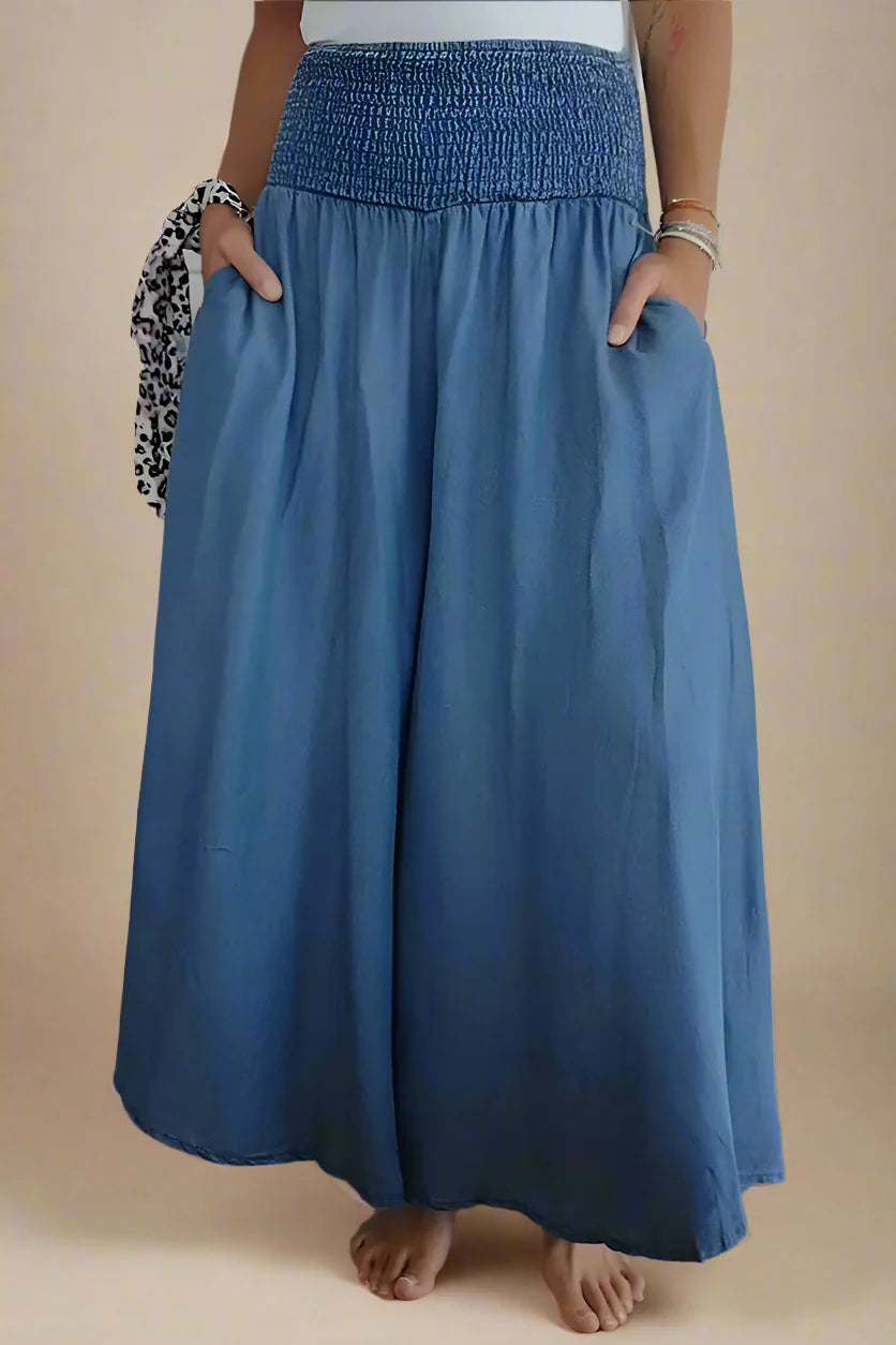 Amalia | Bukser med elastisk linning