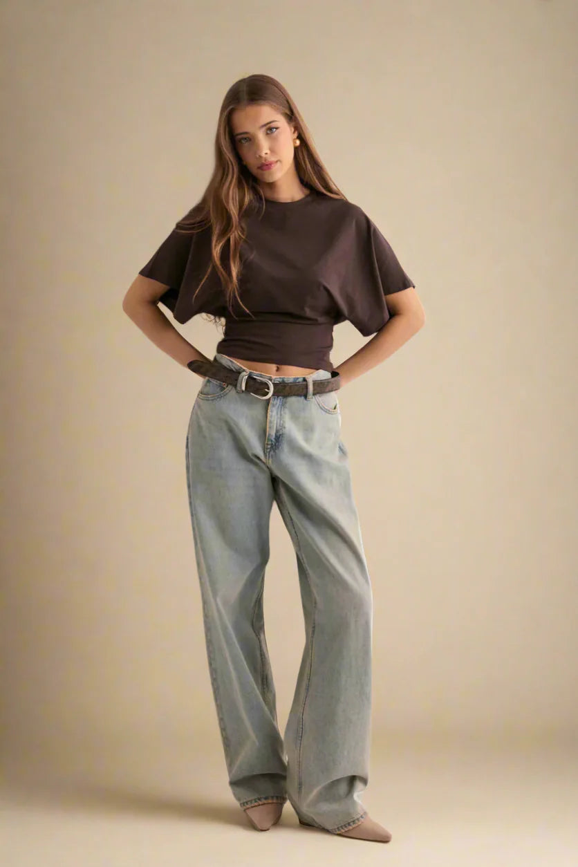 Nala | Skjorte med vide ærmer